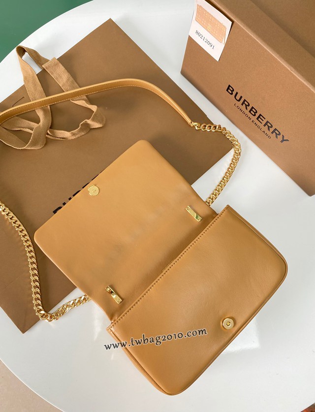 Burberry專門店新款羊皮小號TB蘿拉包 巴寶莉羔羊皮單肩斜挎女包 yxb1212